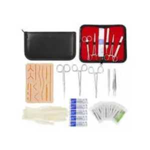 Kit de Suture Chirurgicale pour Étudiants – Instruments d'Entraînement Pratique, Porte-Aiguille Manuel en Acier Inoxydable, Forceps Classe I, Garantie 5 Ans - Product Image 3