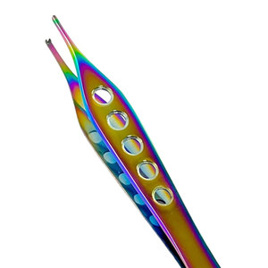 Pinzas Adson Profesionales para Tejidos, Instrumento Quirúrgico de Acero Inoxidable, Pinzas Manuales Reutilizables para Agarrar Tejidos - Product Image 3