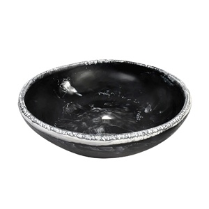 Meilleures ventes : Bol et plat de service en résine polie écologique – Prêts pour les fêtes, faits à la main, compatibles lave-vaisselle, style européen moderne - Product Image 1