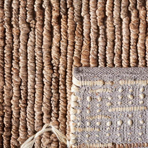 Natural Fiber Hand Woven <b>Jute</b> Geometric Area <b>Rug</b> Stylish Home Decor Set - Product Image 3