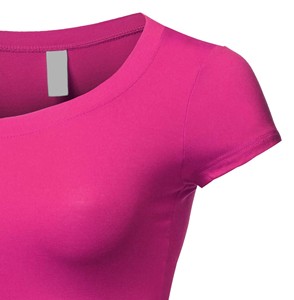 เสื้อครอปท็อป OEM ราคาถูก คุณภาพเยี่ยม บริการ OEM ระบายอากาศได้ดี รับทำโลโก้/สีตามสั่ง เสื้อครอปท็อปผู้หญิงยอดนิยม - Product Image 3