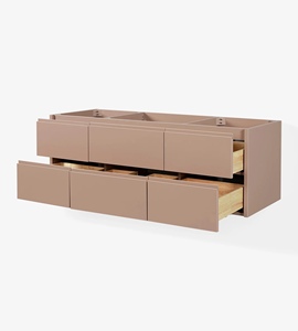 Mueble de Baño Xerxes de 61 Pulgadas Directo de Fábrica, Solo Mueble con Lavabo Individual, 4 Opciones de Acabado, Venta al Por Mayor, Fábrica en Vietnam - Product Image 5