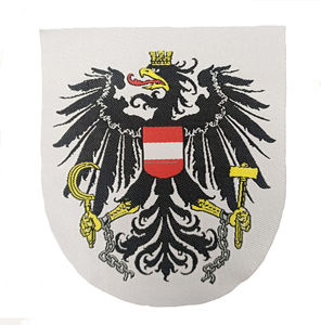 Parche Bordado Sublimado con Logotipo Personalizado |   Etiqueta de Marca Cosida Impresa a Todo Color |   Precio de Fábrica al por Mayor - Product Image 3