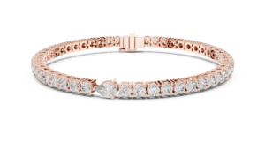 Bracelet tennis en or massif 10K avec diamants de laboratoire taille radiant 5,75 carats certifiés IGI, unisexe, luxe, 13,63g, bijoux fins, vente en gros - Product Image 5