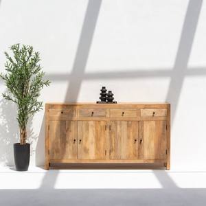 Aparador Vandana Arista Novara con Puerta de Listones de Madera para Interiores y Exteriores Modernos y Elegantes - Product Image 1