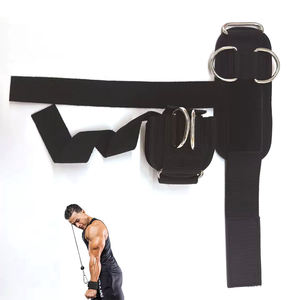 Correas de Muñeca Ajustables de Neopreno Doble con Anillo en D para Levantamiento de Pesas, Culturismo y Powerlifting, Venta al por Mayor, MOQ Bajo - Product Image 4