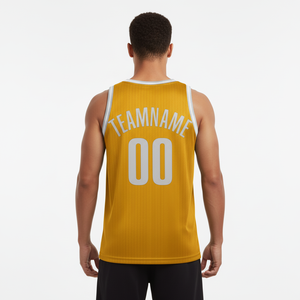Uniforme de Baloncesto sin Mangas, Transpirable, con Transferencia de Calor Total, 100% Poliéster, Diseño Personalizado - Product Image 3