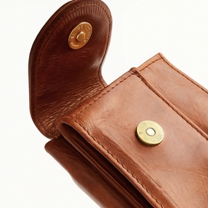 Men's <b>Slim</b> Leather Wallet Money Clips Magnet Pop up <b>Slim</b> Credit <b>Card</b> <b>Holder</b> Smart Wallet book style Wallet for Men - Product Image 3