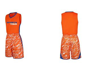 Uniforme d'entraînement de basket-ball, entièrement Sublimation personnalisé jeune XXL XXXL ensemble unisexe OEM personnalisé Anti XXS Logo bande Style costume - Product Image 1