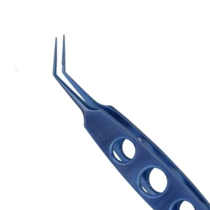 คีมผูกสายตาแบบแมนนวล Surtechs McPherson Micro ปลายโค้ง 7 มม. แท่นผูก 11 ซม. ไทเทเนียม - Product Image 3
