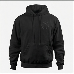 Sudadera con capucha extragrande personalizada de peso pesado con lavado ácido vintage para hombre, estilo urbano, con bolsillo desgastado, de forro polar liso, cálida para invierno - Product Image 1