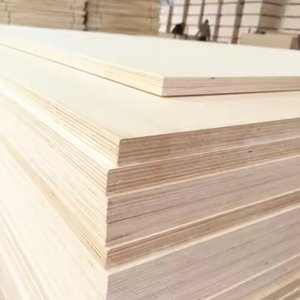 Waterproof Moisture 12-15-18-21mm 4*8ft <b>High</b> <b>Gloss</b> Laminated UV Poplar Core UV Faced A2 Grade Plywood Sheet for Kitchen Wardrobe - Product Image 2