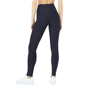 Ensemble de leggings et soutien-gorge de sport pour femmes, avec bretelles solides, respirant, séchage rapide, en spandex - Product Image 5