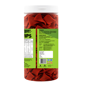 Chips de Betterave Premium Saveur Pudina Punch, Snack Sain Namkeen, Chips de Betterave Croustillantes Saveur Menthe, Snack Croquant, Emballage en Vrac - Product Image 3