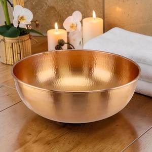 Exclusivo Tazón de Cobre para Pedicura, Bañera Premium para Pies, Hecho a Mano, Equipo Esencial Profesional para Spa y Belleza - Product Image 1
