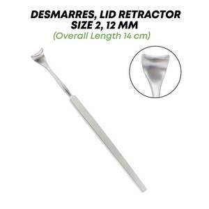 Kit de 8 Instrumentos Quirúrgicos Oftálmicos Reutilizables de Acero Inoxidable para Extracción de Cuerpos Extraños en Caballos - Product Image 5