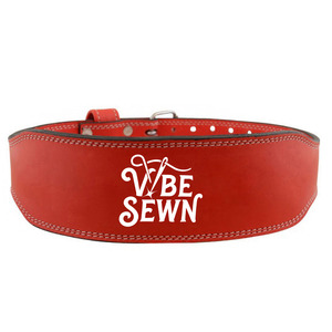 Ceinture de musculation à boucle réglable avec logo personnalisé, ceinture de powerlifting pour la salle de sport et l'entraînement en force - Product Image 2