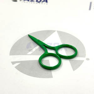 Tijeras de Bordado Mini de Acero Inoxidable con Recubrimiento Verde Fresco, Punta Fina para Recortar Hilo, Herramienta de Costura y Manualidades - Product Image 4