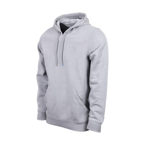 Sudadera con Capucha y Cremallera para Hombre, Color Sólido, Corte Regular, Informal, Felpa Francesa, 100% Algodón, Transpirable, para Otoño - Product Image 3