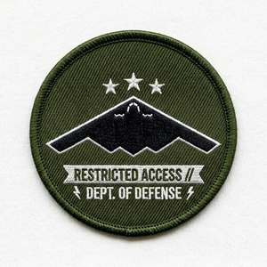 Parche bordado personalizado de mira táctica de francotirador, insignia de símbolo de objetivo de hierro, aplique bordado a máquina al por mayor - Product Image 3