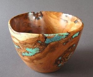 Tazón Artesanal de Resina Epoxi y Madera con Superficie Pulida Lisa, Libre de BPA, para Servir Frutas, Aperitivos, Ensaladas, Decoración del Hogar - Product Image 3