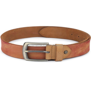 Cinturones de cuero genuino de alta calidad, cinturón informal de cuero de moda clásico personalizado para hombres en Fabricante Mayorista - Product Image 3