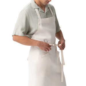 Tablier de cuisine professionnel style simple, confortable et réglable avec poches avant - Product Image 4