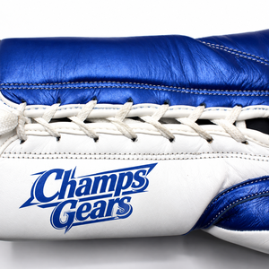 Guantes de Boxeo de Cuero Premium CHAMPS GEARS, Fabricados a Medida, con Cierre de Cordones, Soporte para Muñeca, Transpirables, Unisex, para Entrenamiento Avanzado - Product Image 5