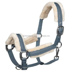 Rembourrage de luxe en fausse fourrure Extra Comfort Nylon Horse Racing licou et cheval équestre selle marchandises à bas prix - Product Image 2