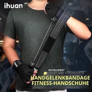 Guantes Deportivos Transpirables con Almohadillas Amortiguadoras, Agarre Antideslizante en la Palma, para Levantamiento de Pesas, Gimnasio, Ciclismo, para Hombres y Mujeres, Personalizables - Product Image 3