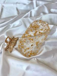 Plateau de vanité Art Déco en bois de luxe Haya - Forme ovale multifonctionnelle pour les occasions de mariage - Product Image 4