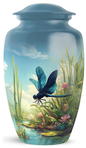 Wholesale Metal Cremation Urns for Adult Human Ashes Modern Design Funeral Supplies Casket <b>Memorial</b> <b>Keepsake</b> - Product Image 4