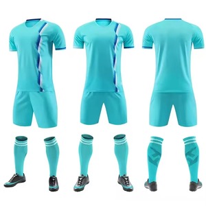 ชุดเสื้อฟุตบอลผู้ชายแบบใหม่ สีและโลโก้สั่งทำได้ ผลิตจากโพลีเอสเตอร์ 100% คุณภาพสูง ชุดกีฬา - Product Image 6