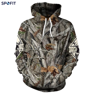 Chaqueta de Caza Unisex 3D de Rendimiento Transpirable, de Punto, Personalizada, de Peso Pesado, de Secado Rápido, de Poliéster/Algodón, con Nuevo Diseño - Product Image 1