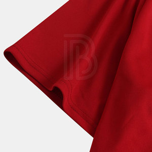 เสื้อยืดสีพื้น ผ้าฝ้าย 100% สำหรับผู้ชาย สวมใส่สบาย ไซส์ใหญ่ ทรงหลวม เสื้อผ้าผู้ชายลำลอง พิมพ์ลาย ราคาประหยัด - Product Image 3