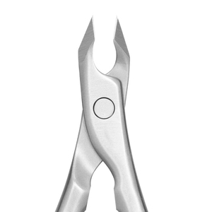 Cortauñas de doble resorte con acabado arenado y punta afilada para uso doméstico y en salones de belleza, para uñas encarnadas - Product Image 3