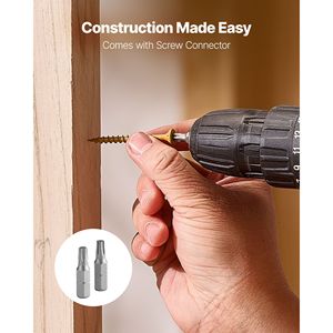 350 piezas # 8 tornillos para madera de 2 pulgadas con revestimiento antirust, Torx/T25, resistentes a la oxidación, para terrazas exteriores, 350 unidades # 8 tornillos de 2 pulgadas - Product Image 3