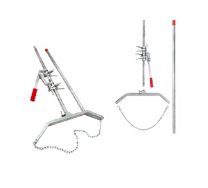 Extractor de terneros de acero inoxidable de alta resistencia, instrumento obstétrico veterinario, herramienta reutilizable para el parto de terneros en granjas. - Product Image 5