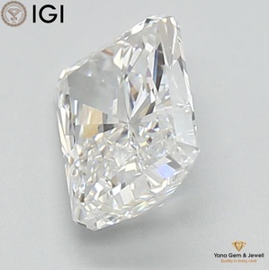 Diamante Cultivado en Laboratorio CVD con Certificado IGI, Corte Radiante, Color F, Claridad VVS1, 1.02 Quilates, para Colgante o Centro de Mesa - Product Image 4