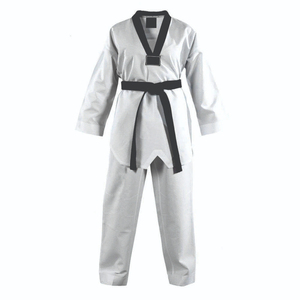 ชุดเทควันโดผู้ชาย ผ้าโพลีเอสเตอร์/คอตตอน คุณภาพสูง น้ำหนักเบา สวมใส่สบาย รุ่นใหม่ล่าสุด รับผลิตแบบ OEM - Product Image 3