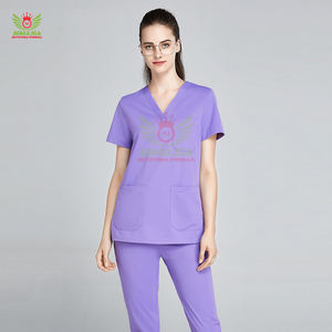 Conjuntos de Uniformes Médicos Personalizados con Logotipo OEM para Mujer, Uniformes de Enfermera Tejidos y Ropa de Trabajo de Belleza, Ropa de Hospital a la Moda - Product Image 3