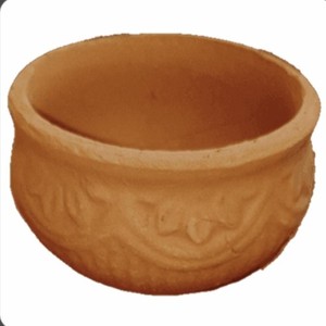 Maceta Desechable de Terracota para Fiestas Hecha en India - Product Image 1