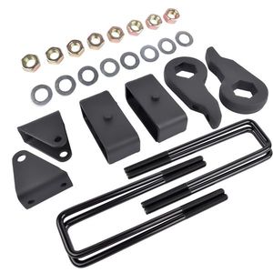 2001-2010 Chevrolet Silverado GMC for Sierra 2500HD 3500HD 8 Lug Models 3\" Front 2\" Rear Leveling Lift Kit Truck Suspensions - Product Image 3