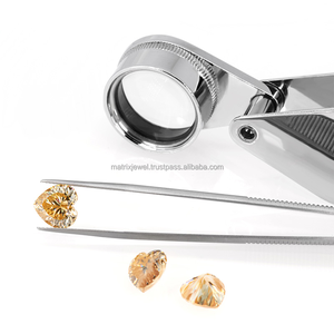 เพชร CVD หลวมได้รับการรับรองสีพิเศษสำหรับห้องปฏิบัติการแฟนซีตัดรูปหัวใจหรูหราตัดด้วยมือ - Product Image 4