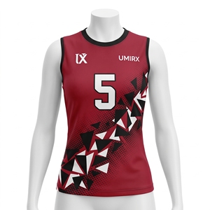Custom Sublimation Printed Basketball Jersey Sleeveless Team Shirt Breathable Sports Top Training Match Volleyball Unisex - Product Image 1