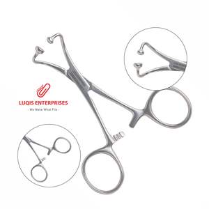 Pinza para toallas quirúrgicas Backhaus Ball & Socket, de acero inoxidable, instrumento médico quirúrgico - Product Image 1