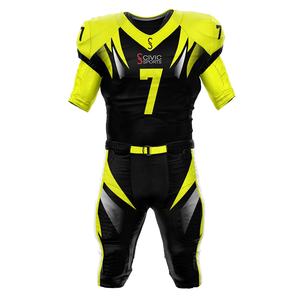 Football américain Uniforme de football américain à impression par sublimation personnalisé pour les jeunes Uniforme de football américain à sublimation personnalisée - Product Image 2