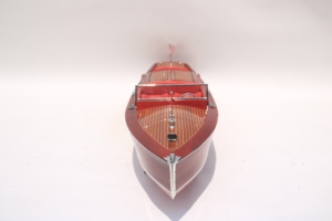 Modelo de Lancha Rápida de Madera Chris Craft Runabout 1930 Hecho a Mano - Réplica a Escala de Lancha Clásica para Decoración de Hogar u Oficina - Product Image 2