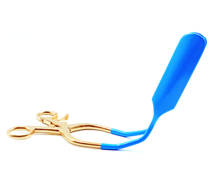 Écarteur vaginal manuel latéral de haute qualité, bleu, 10,5 po, en acier inoxydable, instruments chirurgicaux gynécologiques auto-serrants - Product Image 2