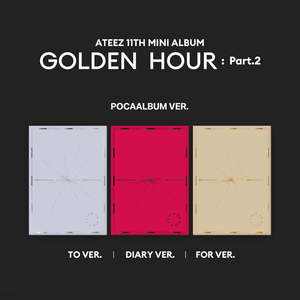 [Album original coréen] ATEEZ - GOLDEN HOUR : Part 2 (POCAALBUM VER.) - Product Image 1